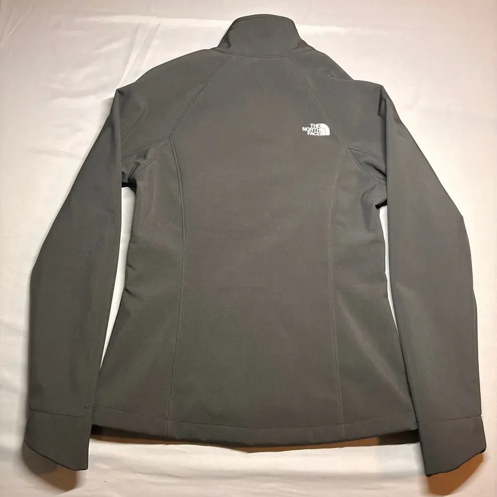 Asphalt gray North face women apex barrier soft shell jacket